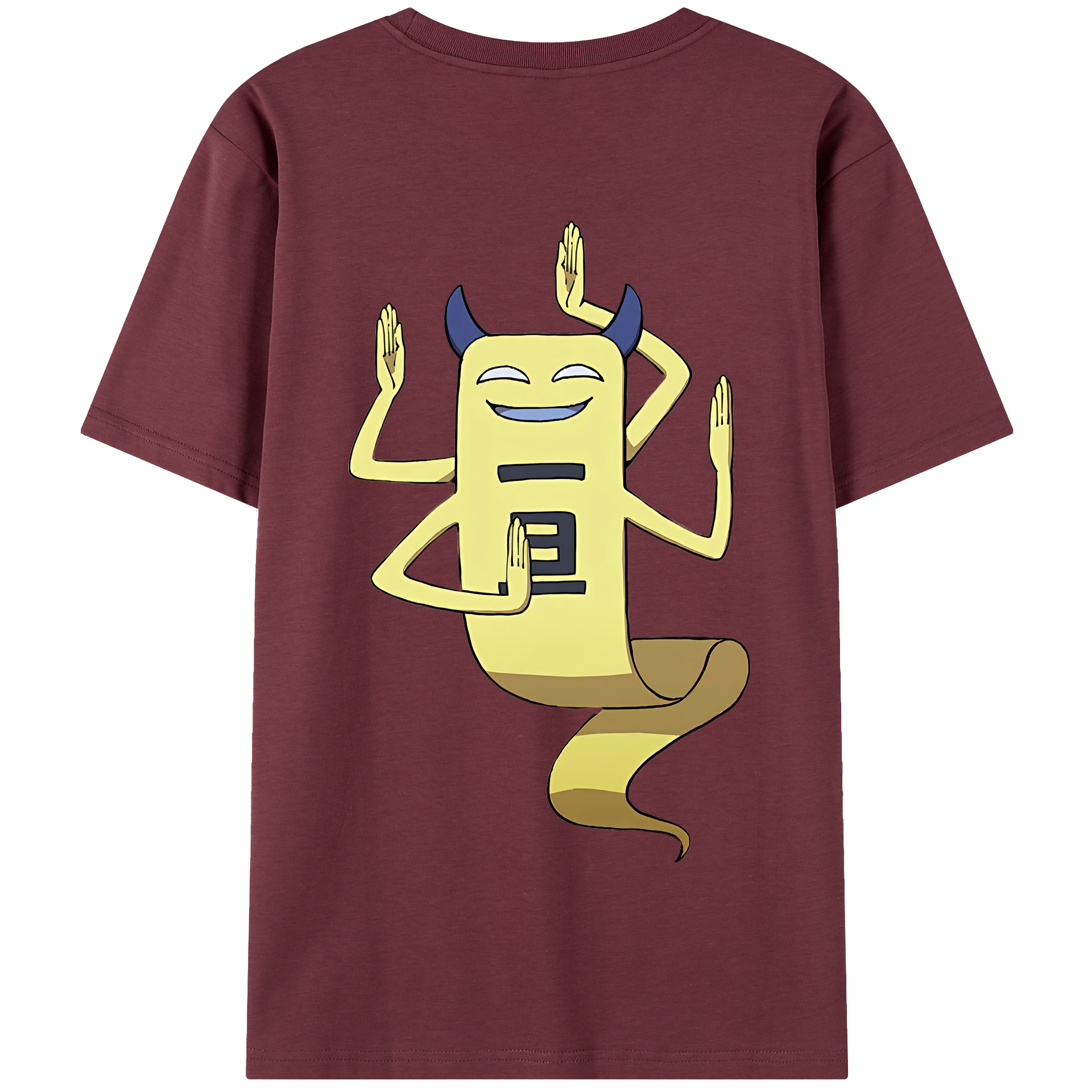（画像用） 妖怪ウォッチ Yo-kai Watch 綿100％半袖Tシャツ（背面プリント）